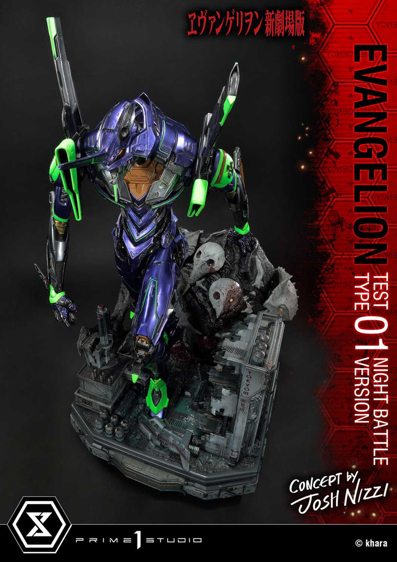 EVANGELION Prime 1 Studio EVANGELION TEST TYPE 01 NIGHT BATTLE VERSION