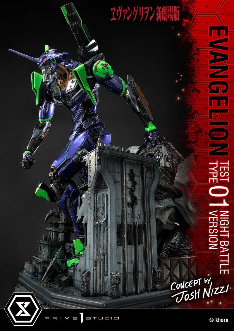 EVANGELION Prime 1 Studio EVANGELION TEST TYPE 01 NIGHT BATTLE VERSION