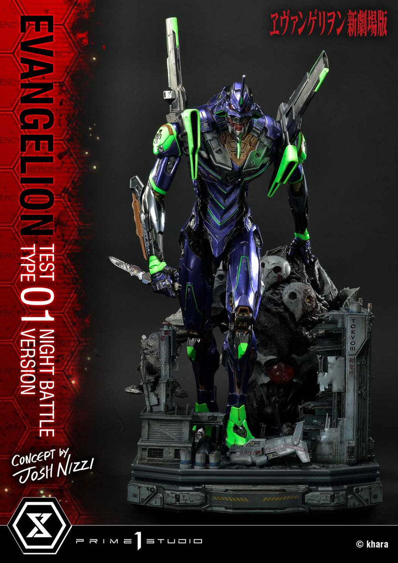 EVANGELION Prime 1 Studio EVANGELION TEST TYPE 01 NIGHT BATTLE VERSION