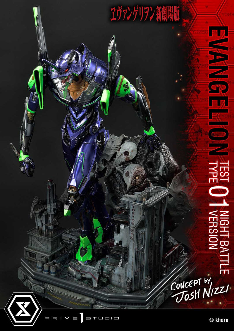 EVANGELION Prime 1 Studio EVANGELION TEST TYPE 01 NIGHT BATTLE VERSION