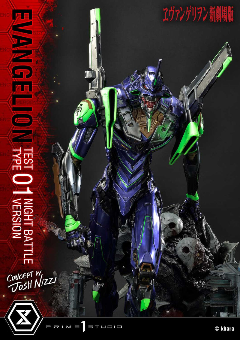 EVANGELION Prime 1 Studio EVANGELION TEST TYPE 01 NIGHT BATTLE VERSION