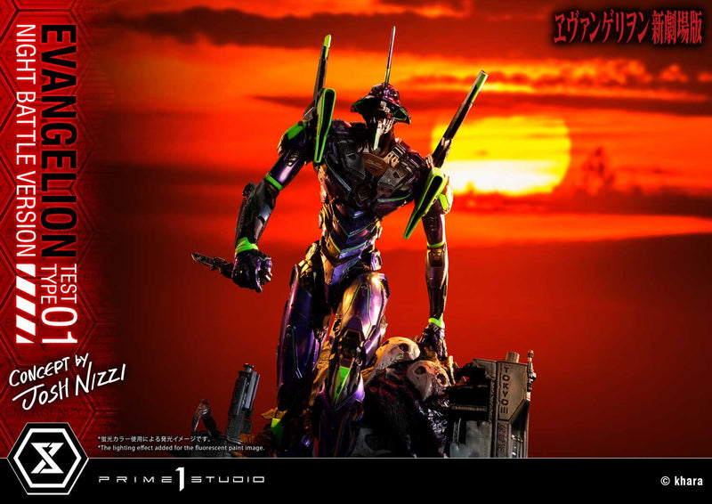 EVANGELION Prime 1 Studio EVANGELION TEST TYPE 01 NIGHT BATTLE VERSION