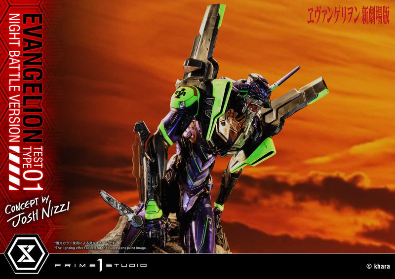 EVANGELION Prime 1 Studio EVANGELION TEST TYPE 01 NIGHT BATTLE VERSION