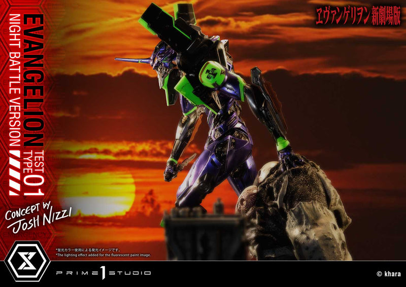 EVANGELION Prime 1 Studio EVANGELION TEST TYPE 01 NIGHT BATTLE VERSION