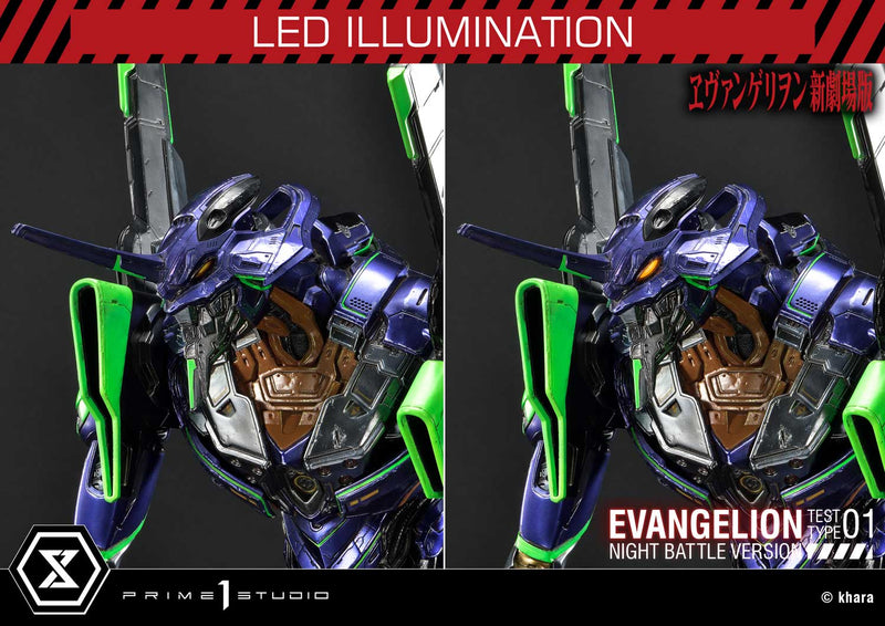 EVANGELION Prime 1 Studio EVANGELION TEST TYPE 01 NIGHT BATTLE VERSION