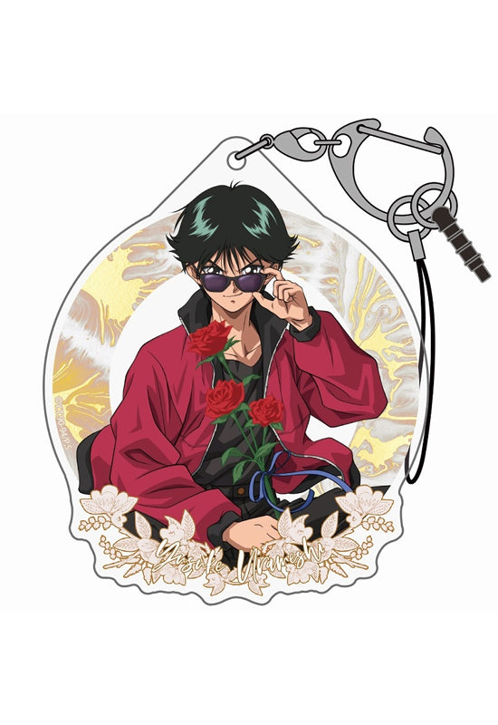 YuYu Hakusho Cospa Original Illustration Urameshi Yusuke Acrylic Multi Key Chain Bouquet Ver.