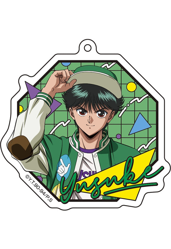 YuYu Hakusho Medicos Entertainment Original Illustration Acrylic Key Chain Street Fashion Ver.1 Urameshi Yusuke