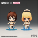 WARSHIP GIRLS R x MOE TABLE WAR SUNWING 8 TRADING FIGURE SET. G