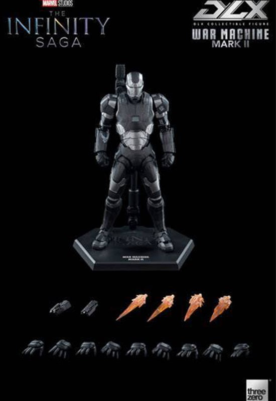 Marvel Studios: The Infinity Saga threezero DLX War Machine Mark 2