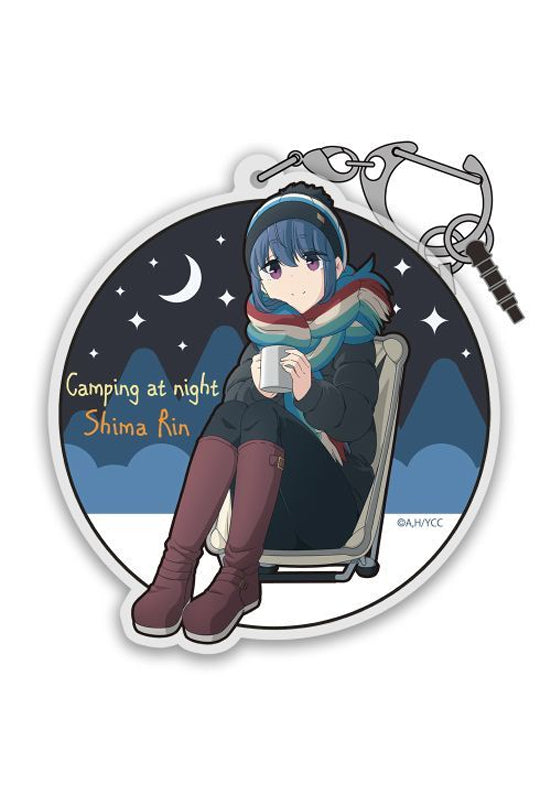 Yurucamp Cospa Winter Camp Shima Rin Acrylic Multi Key Chain