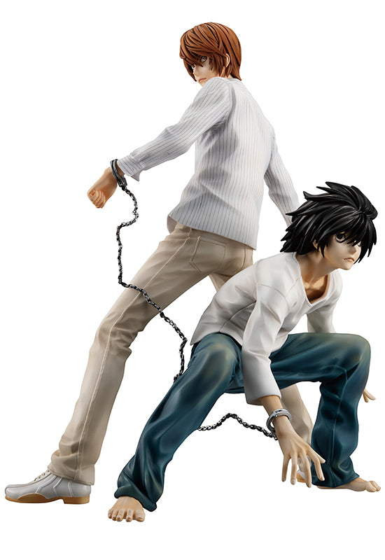 DEATH NOTE  MEGAHOUSE GEM YAGAMI RAITO & L