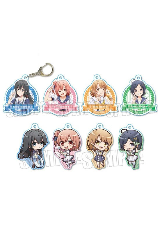 My Teen Romantic Comedy Snafu Climax Bell House Trading Acrylic Key Chain Marine Sailor Ver.(1 Random)