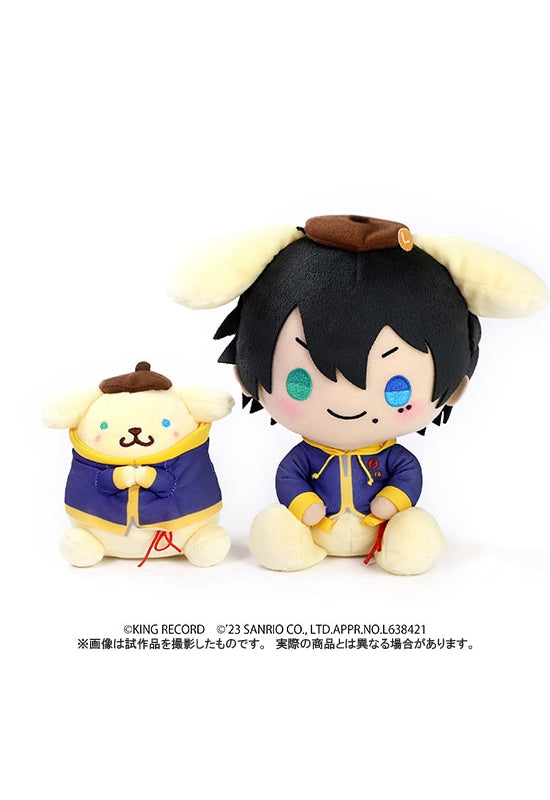 Hypnosismic -Division Rap Battle- Movic Sanrio Nakayoku Edit Plush Set Yamada Saburo x Pom Pom Purin