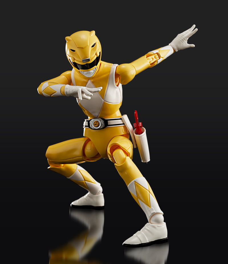 Mighty Morphin Power Rangers Flame Toys Furai Model Yellow Ranger