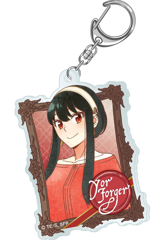 SPY x FAMILY Twinkle Vintage Series Acrylic Key Chain Vol.2 Yor Forger