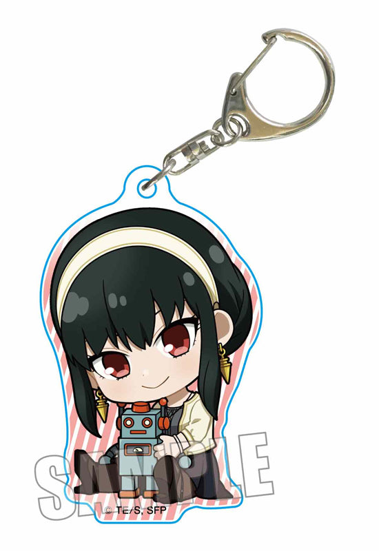 SPY x FAMILY Bell House GyuGyutto Acrylic Key Chain Yor Forger (Robot)
