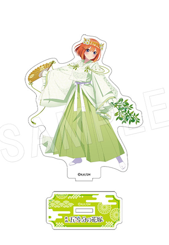 The Quintessential Quintuplets Movie Chugai Mining Acrylic Stand Miko Ver. Yotsuba