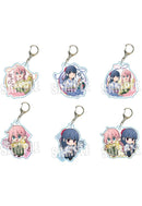 Yurucamp Season 2 Bell House Trading Acrylic Key Chain Kimono Ver.(Box of 6)