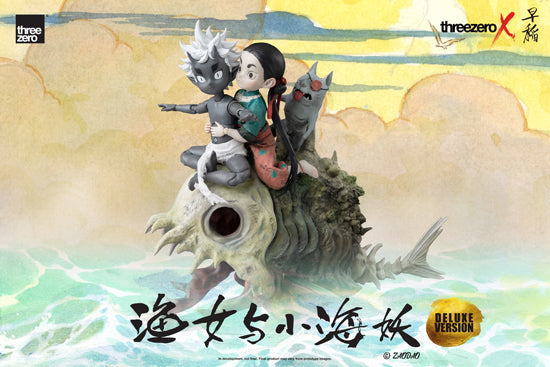 Zao Dao threezero X Collectible Figure Series 1/6 Fishergirl and Little Sea Elf (Deluxe Edition)