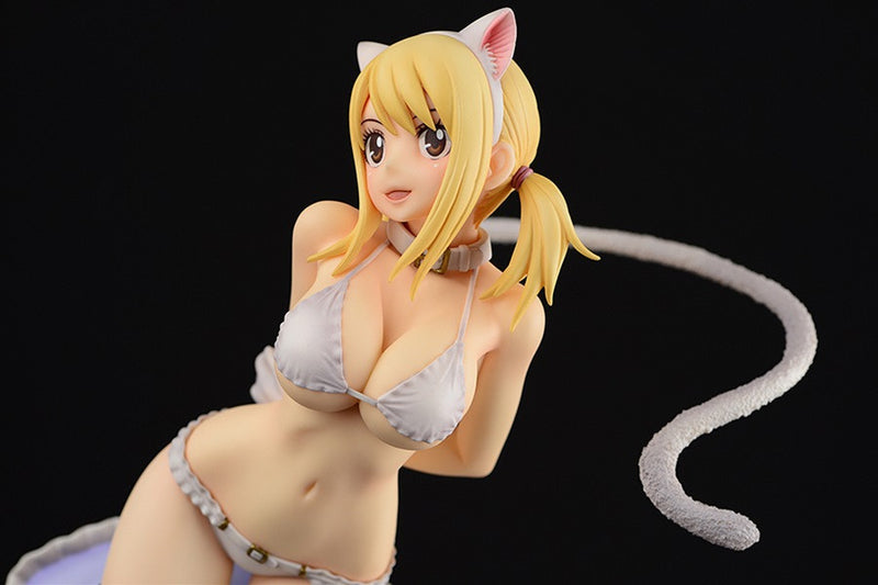 Fairy Tail ORCATOYS Lucy Heartfilia White Cat Gravure Style