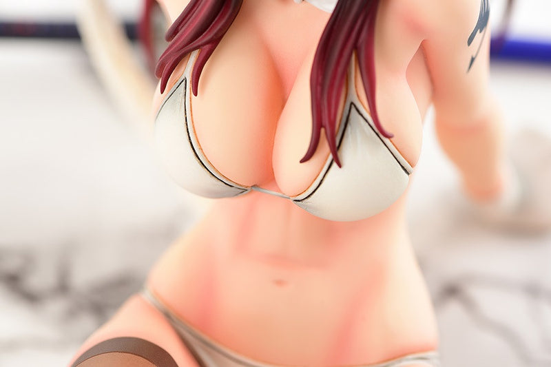 Fairy Tail OrcaToys Erza Scarlet WHITE CAT Gravure Style