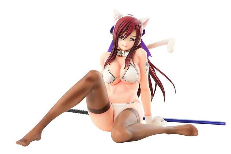 Fairy Tail OrcaToys Erza Scarlet WHITE CAT Gravure Style