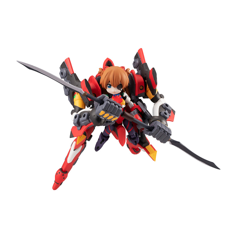 DESKTOP ARMY MEGAHOUSE EVANGELION MOVIE Shikinami Asuka Langley & Evangelion 2