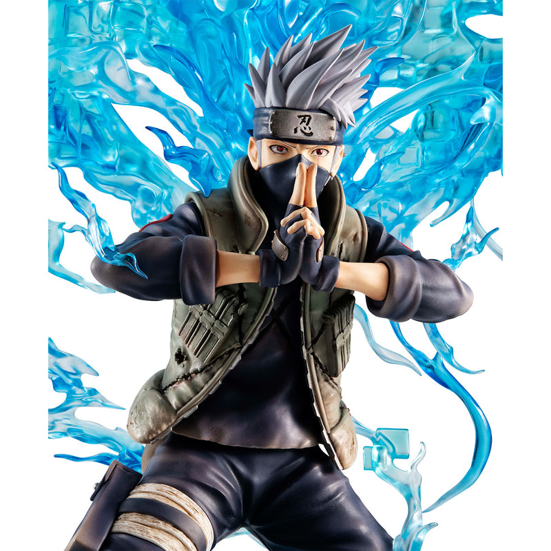 NARUTO MEGAHOUSE Precious G.E.M. Series Hatake Kakashi Ver Susano 【with LED base】