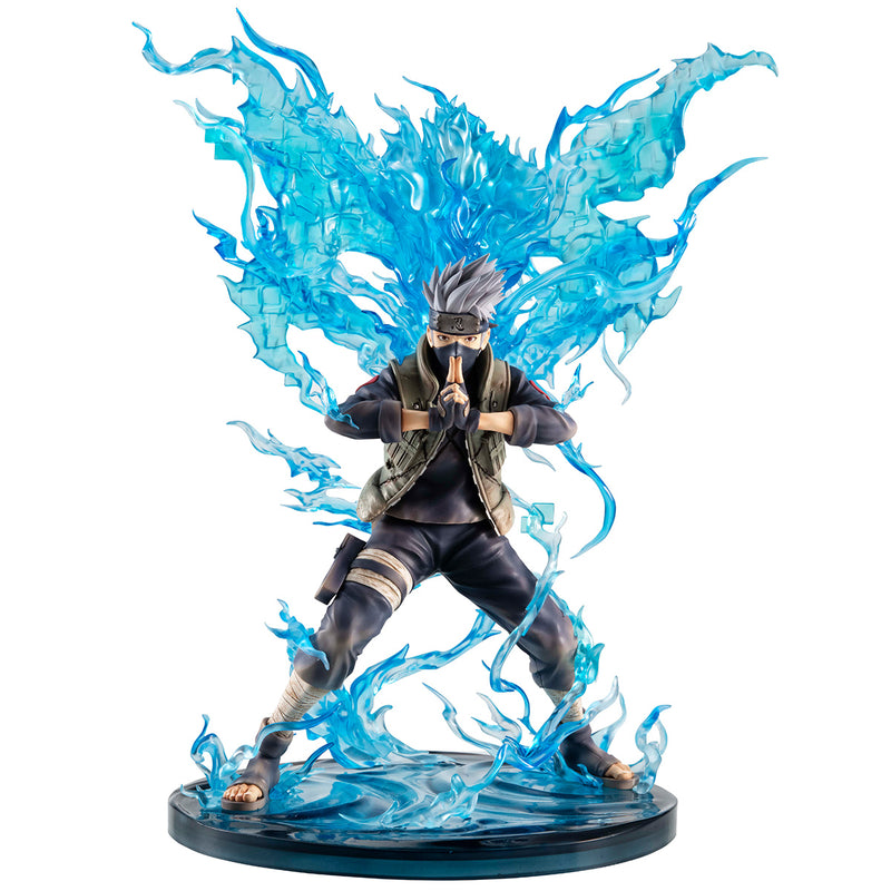 NARUTO MEGAHOUSE Precious G.E.M. Series Hatake Kakashi Ver Susano 【with LED base】