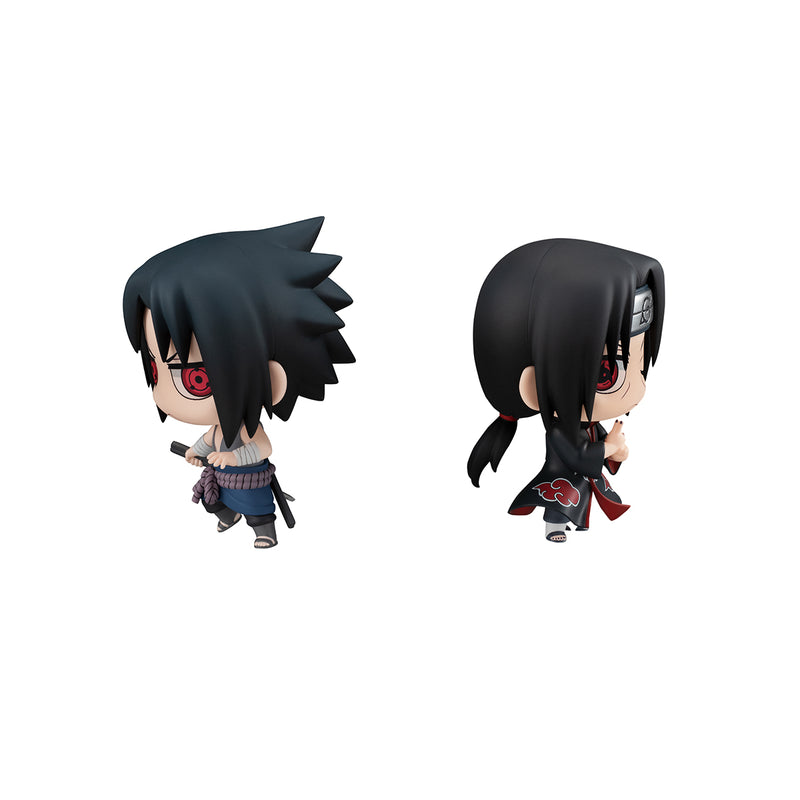 009 NARUTO MEGAHOUSE CHIMIMEGA BUDDY NARUTO UCHIHA SASUKE & ITACHI SET