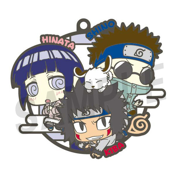 NARUTO three-man cell! MEGAHOUSE Rubber Mascot Buddycolle (repeat) (set of 6 Characters)