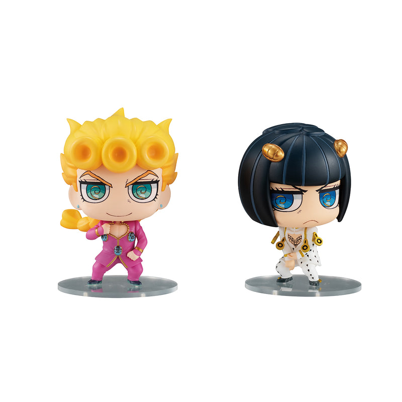 004 JOJO'S BIZARRE ADVENTURE GOLDEN WIND MEGAHOUSE CHIMIMEGA Buddy Series  GIORNO & BUCCELLATI SET