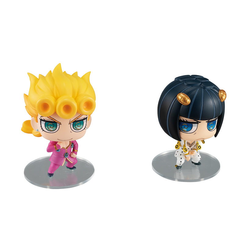 004 JOJO'S BIZARRE ADVENTURE GOLDEN WIND MEGAHOUSE CHIMIMEGA Buddy Series  GIORNO & BUCCELLATI SET