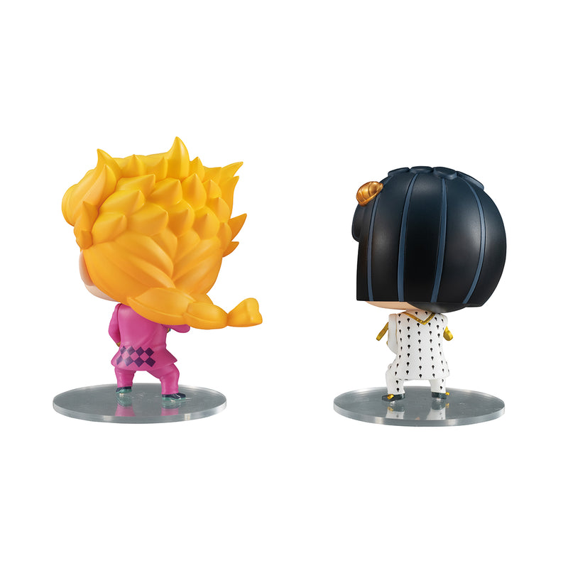 004 JOJO'S BIZARRE ADVENTURE GOLDEN WIND MEGAHOUSE CHIMIMEGA Buddy Series  GIORNO & BUCCELLATI SET