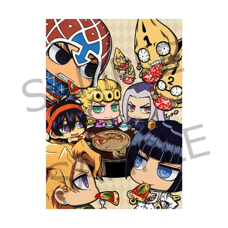 004 JOJO'S BIZARRE ADVENTURE GOLDEN WIND MEGAHOUSE CHIMIMEGA Buddy Series  GIORNO & BUCCELLATI SET