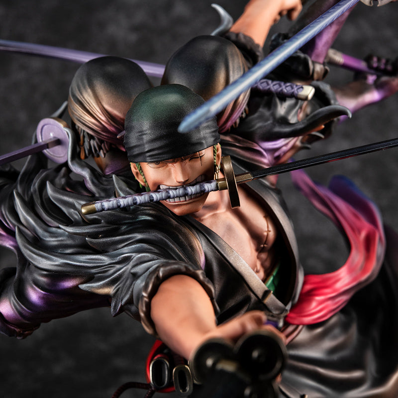 ONE PIECE MEGAHOUSE Portrait.Of.Pirates WA-MAXIMUM Roronoa Zoro ver. Demon Spirit Kyuutou-ryuu Asura (Limited Repeat)