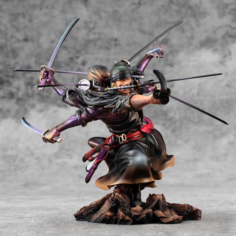 ONE PIECE P.O.P. MEGAHOUSE WA-MAXIMUM Roronoa Zoro ver. Demon Spirit Kyuutou-ryuu Asura