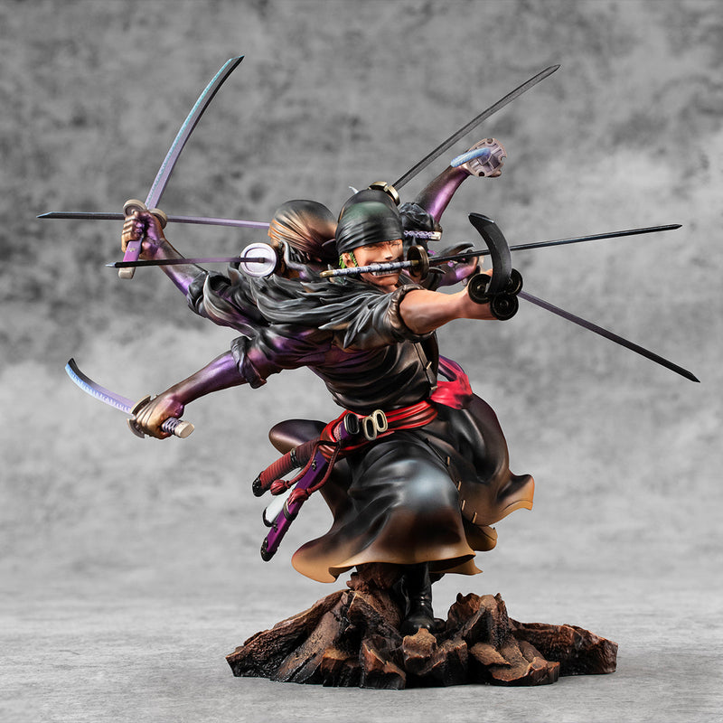 ONE PIECE MEGAHOUSE Portrait.Of.Pirates WA-MAXIMUM Roronoa Zoro ver. Demon Spirit Kyuutou-ryuu Asura (Limited Repeat)