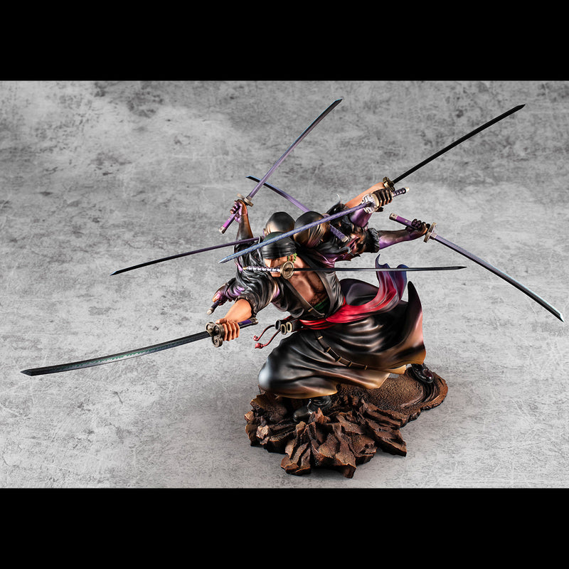 ONE PIECE MEGAHOUSE Portrait.Of.Pirates WA-MAXIMUM Roronoa Zoro ver. Demon Spirit Kyuutou-ryuu Asura (Limited Repeat)