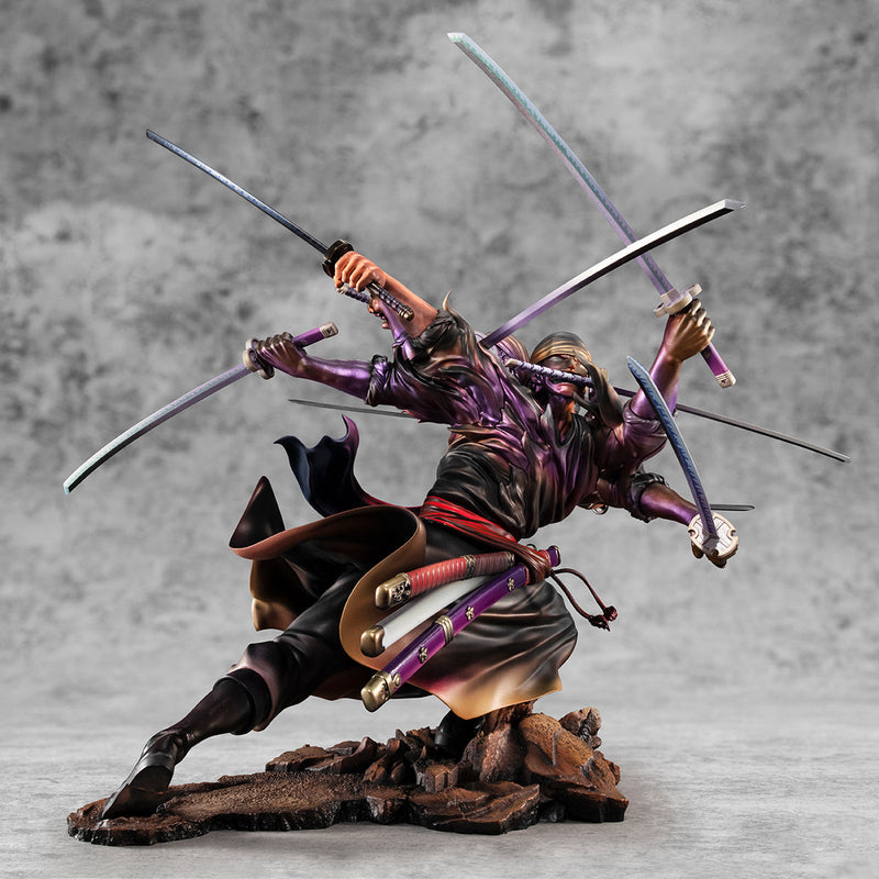 ONE PIECE MEGAHOUSE Portrait.Of.Pirates WA-MAXIMUM Roronoa Zoro ver. Demon Spirit Kyuutou-ryuu Asura (Limited Repeat)