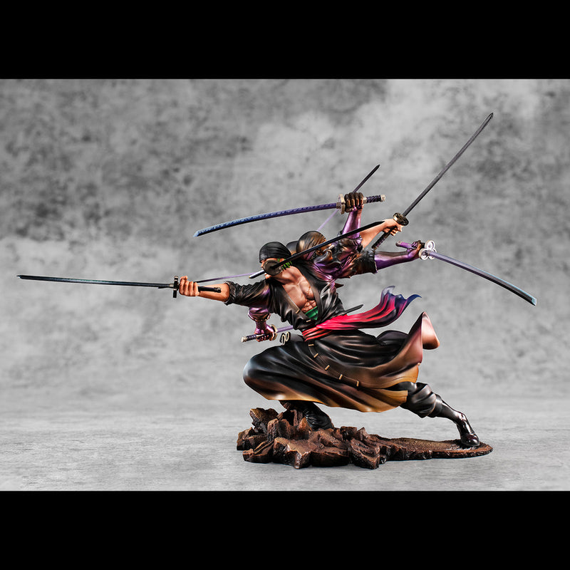 ONE PIECE MEGAHOUSE Portrait.Of.Pirates WA-MAXIMUM Roronoa Zoro ver. Demon Spirit Kyuutou-ryuu Asura (Limited Repeat)