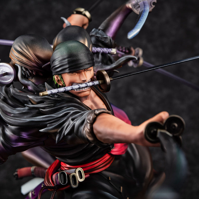 ONE PIECE MEGAHOUSE Portrait.Of.Pirates WA-MAXIMUM Roronoa Zoro ver. Demon Spirit Kyuutou-ryuu Asura (Limited Repeat)