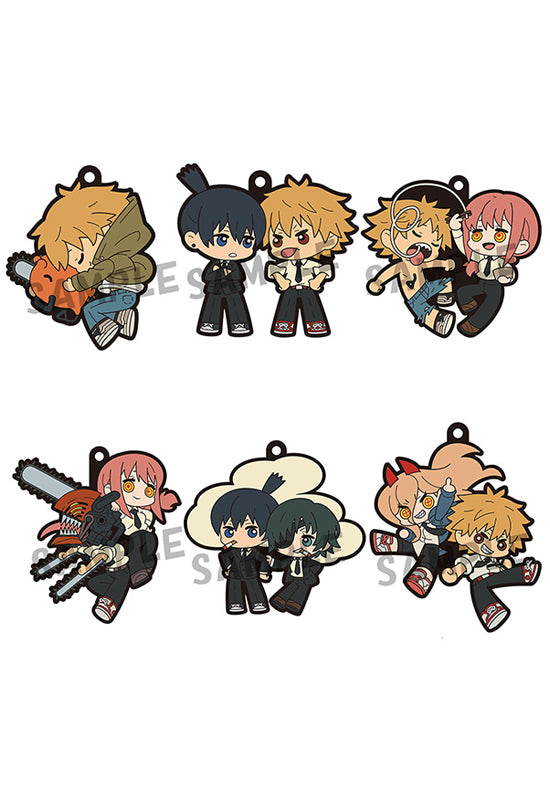 Chainsaw Man MEGAHOUSE Rubber Mascot Buddycolle(Set of 6)