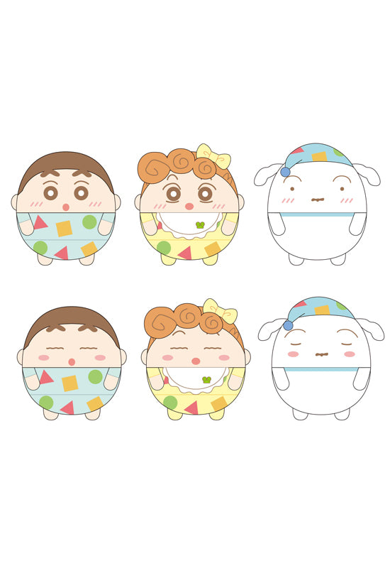 Crayon Shin-chan Max Limited CYS-20 Fuwakororin 3 Matching Pajamas (1 Random)
