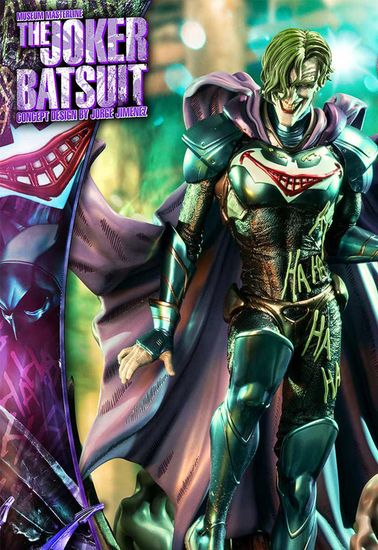 THE JOKER Prime 1 Studio BATSUIT CONCEPT DESIGN BY JORGE JIMENEZ BONUS VERSION (DC COMICS)