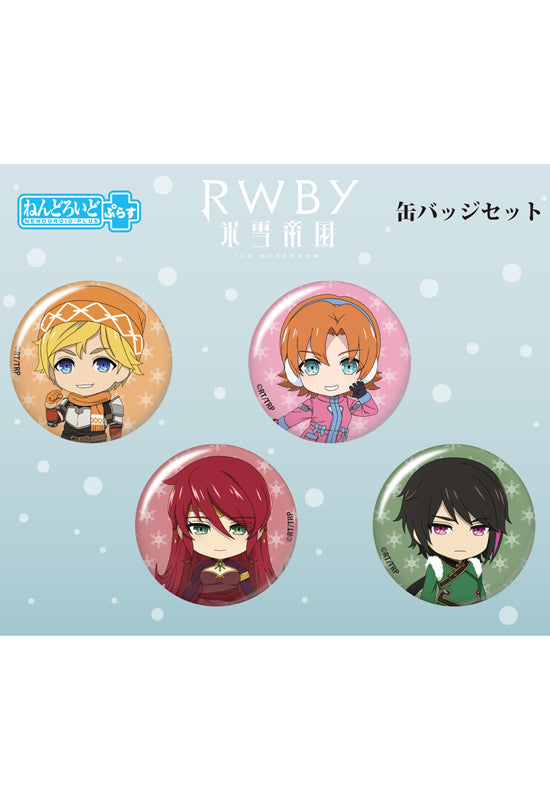 RWBY: Ice Queendom Nendoroid Plus Pinback Button Set (Team JNPR)