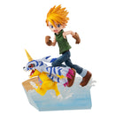 Digimon Adventure MEGAHOUSE G.E.M. series Yamato Ishida & Gabumon 2022 ver