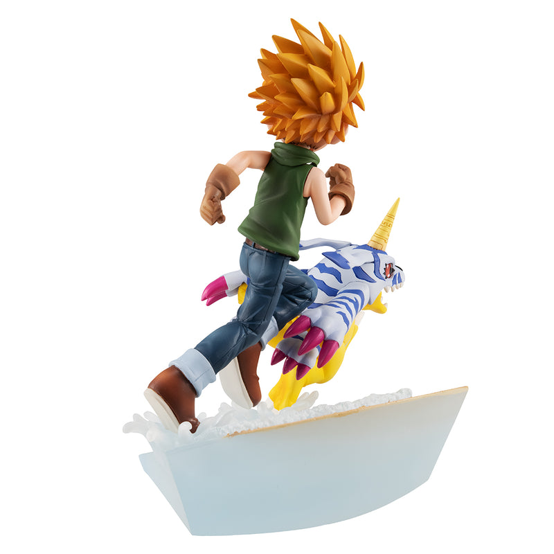 Digimon Adventure MEGAHOUSE G.E.M. series Yamato Ishida & Gabumon 2022 ver