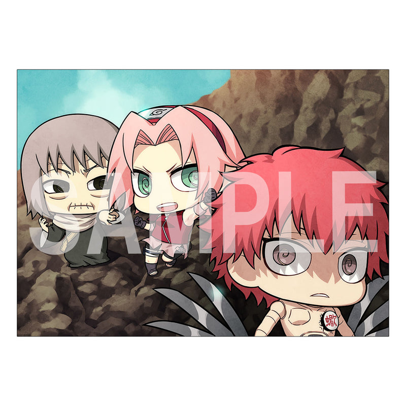 013 NARUTO MEGAHOUSE CHIMIMEGA Buddy Series  HARUNO SAKURA & SASORI set (with gift)