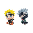 NARUTO MEGAHOUSE LOOK UP SERIES UZUMAKI NARUTO & HATAKE KAKASHI set 【with gift】